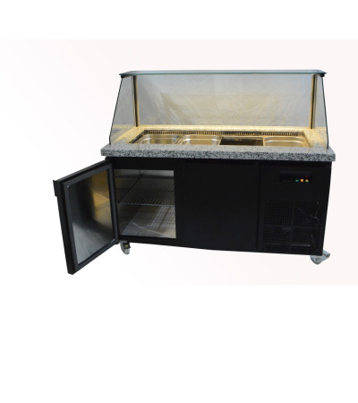 BRN S01-120 CM SOĞUTUCULU SALATBAR DOLABI